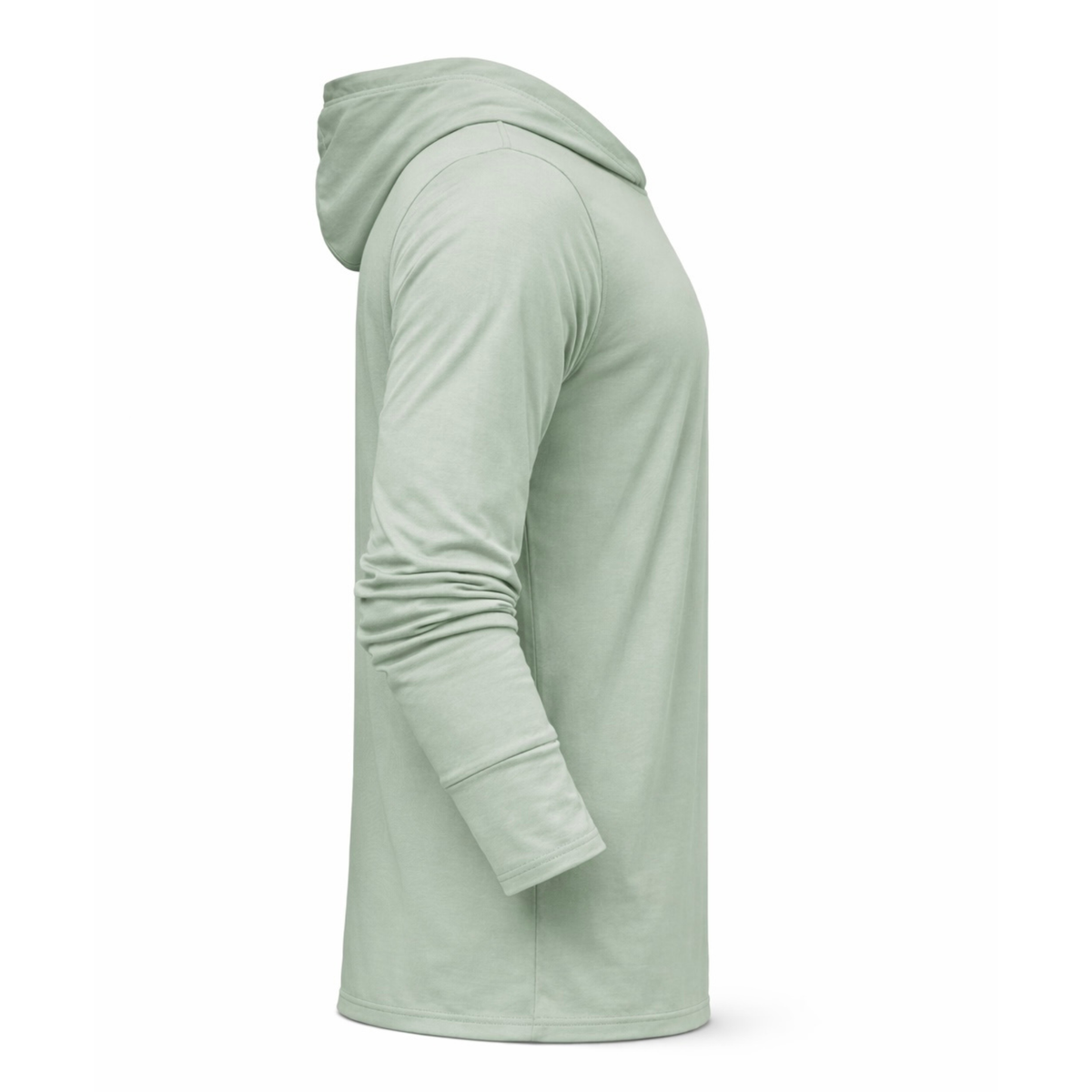 Sea Glass saltwater performance hoodie featuring breathable quick-dry material